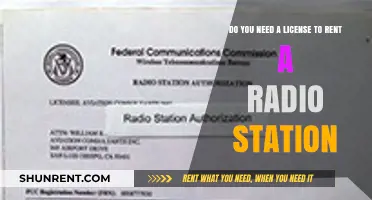 Renting a Radio Station: License Requirements Explained