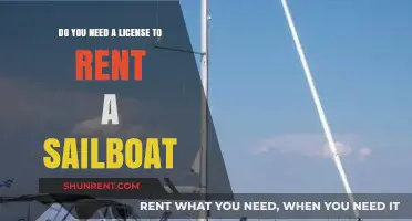 License Requirements for Renting a Sailboat