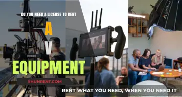 Renting Video Gear: Do Licenses Matter?