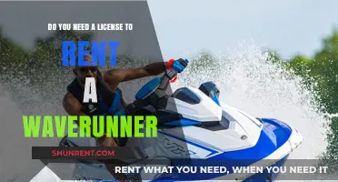 License Requirements for Renting a Waverunner
