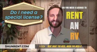 RV Rental Requirements: License or No License?