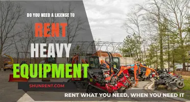 Heavy Equipment Rentals: License Requirements Explained