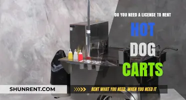 Hot Dog Cart Rentals: Do You Need a License?