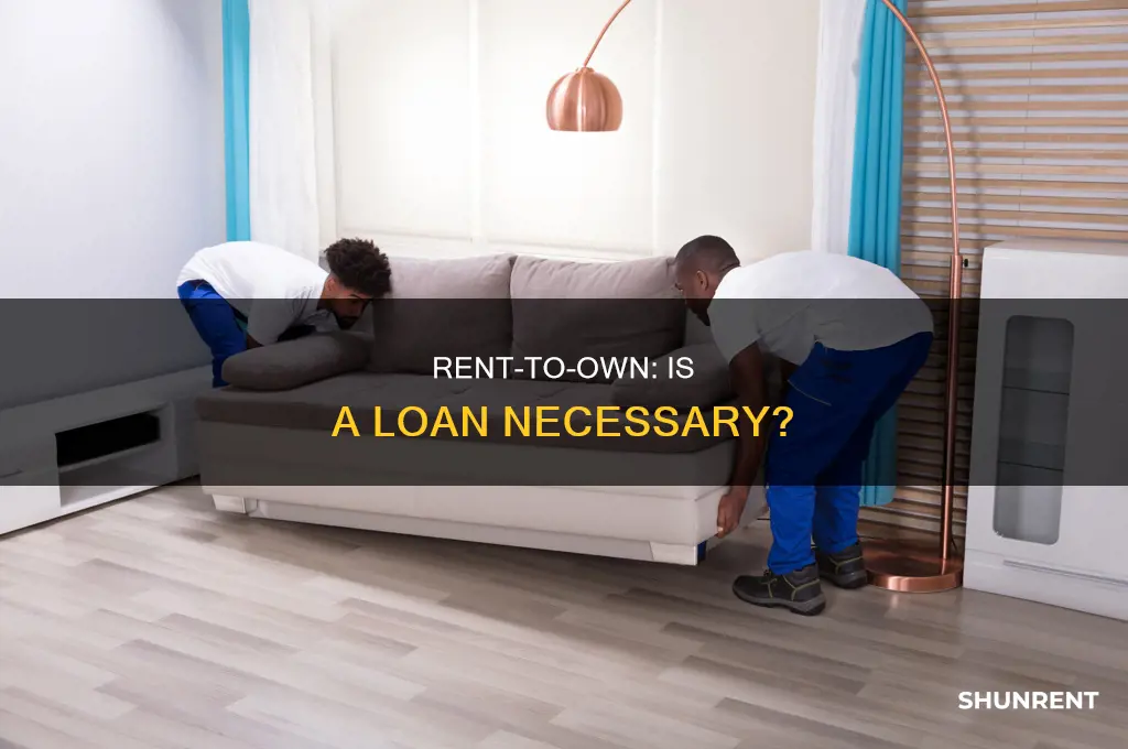 do you need a loan for rent to own