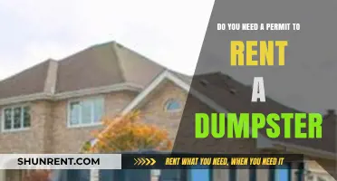 Dumpster Rental: Permit or No Permit?