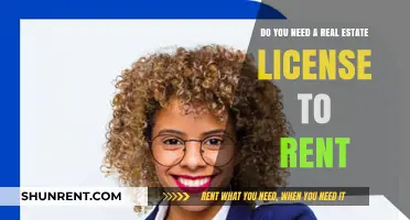 Renting and Real Estate: License Requirements