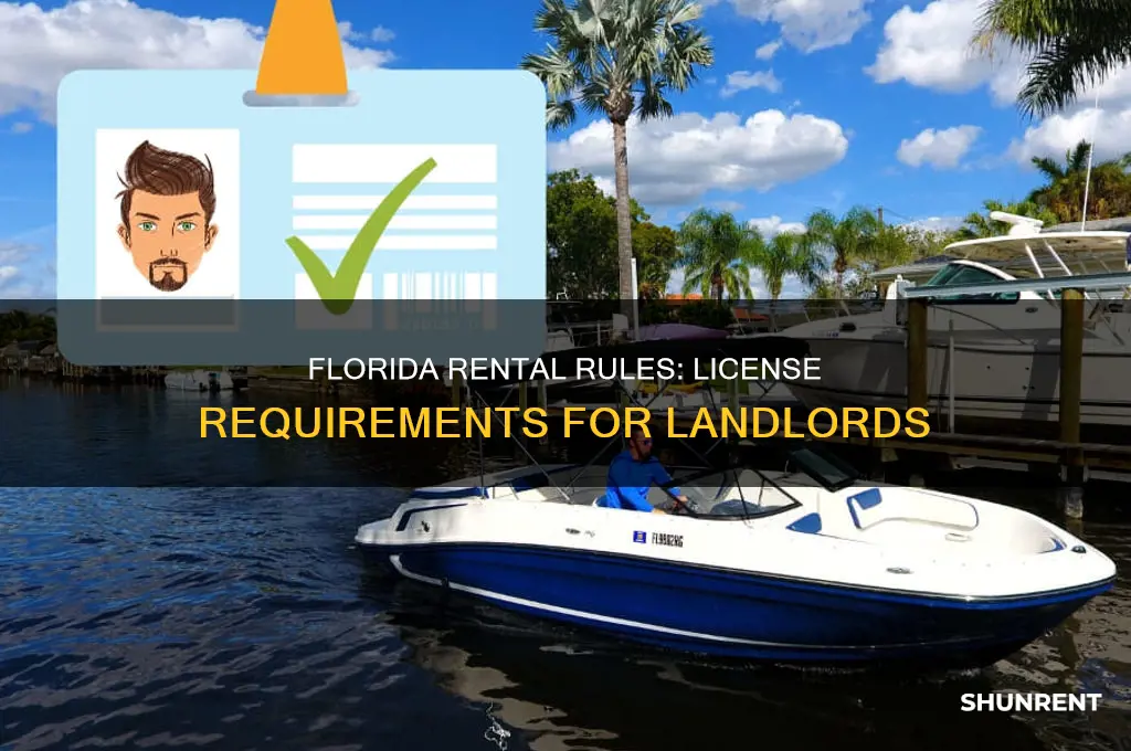 do you need a rental license to rent in florida