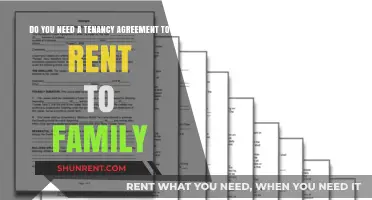 Tenancy Agreements: Renting to Family, Necessary?