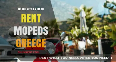 IDP Requirements for Moped Rentals in Greece
