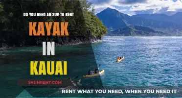 Renting a Kayak in Kauai: Do You Need an SUV?