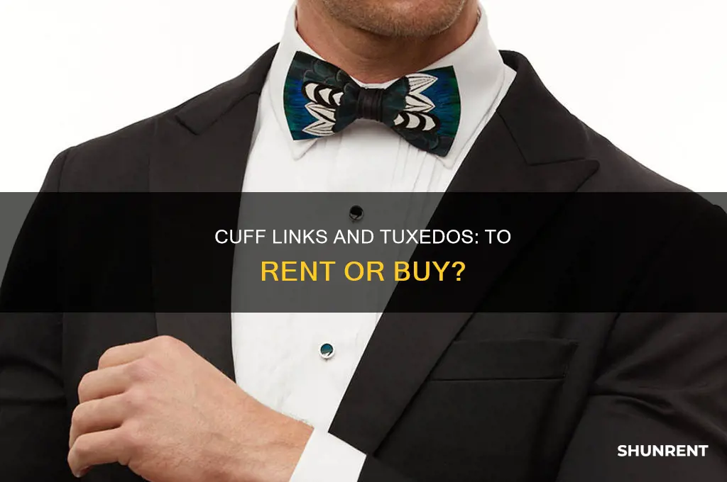 do you need cuff links with rented tuxedo