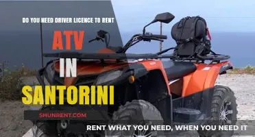 Exploring Santorini: ATV Rental Requirements and Rules