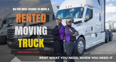 Driving a Rented Moving Truck: License Requirements