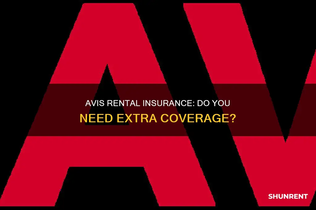 do you need proof of insurance do rent from avis
