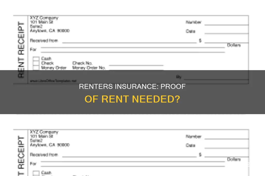 do you need proof of rent for renter