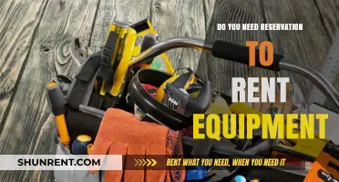Do You Need a Reservation to Rent Equipment? Essential Tips