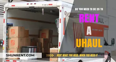 Age Limit for U-Haul Rentals: 25 and Under?