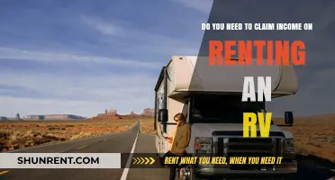 RV Renting: Claiming Income and Taxes