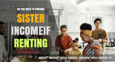 Renting with Sister: Who Pays for What?