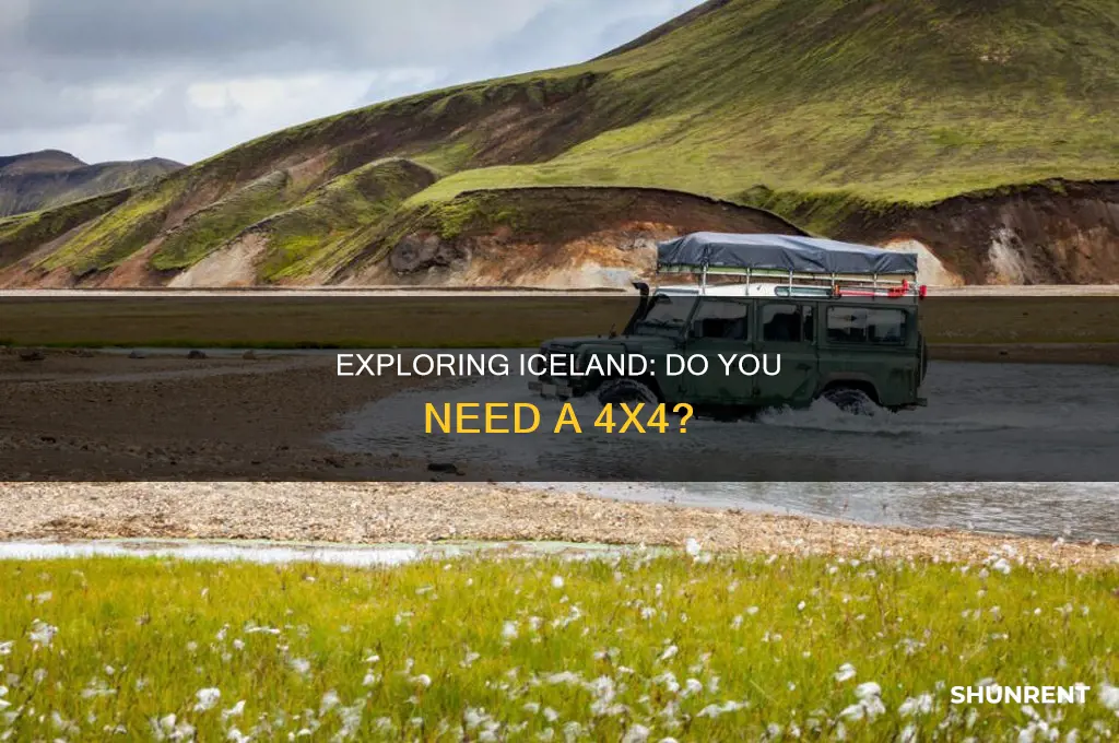 do you need to rent a 4x4 in iceland