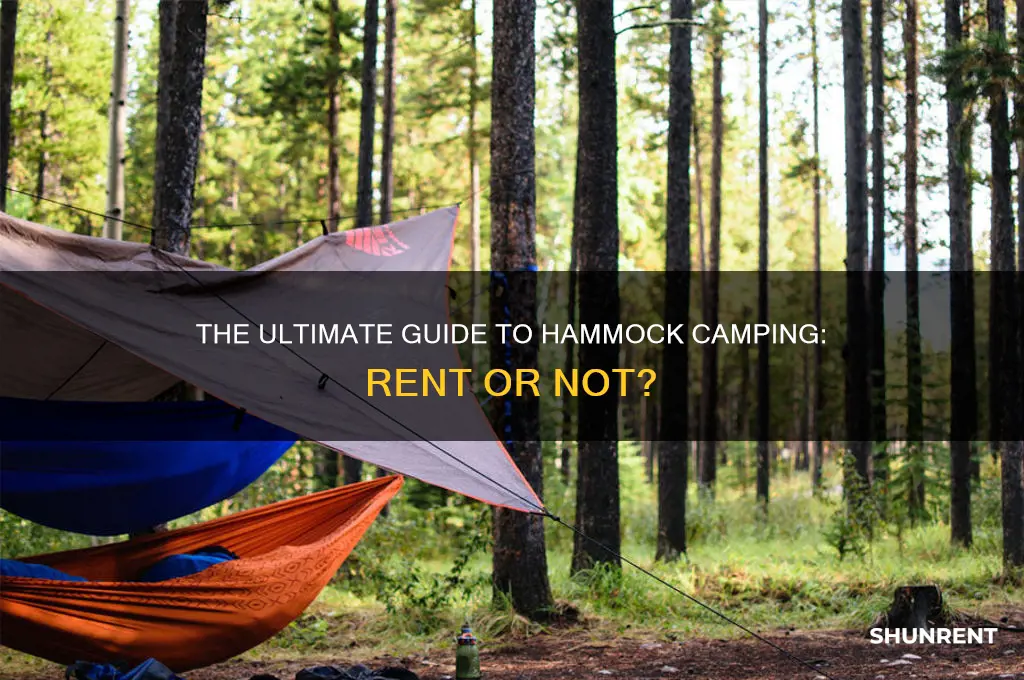 do you need to rent a campsite for hammock camping