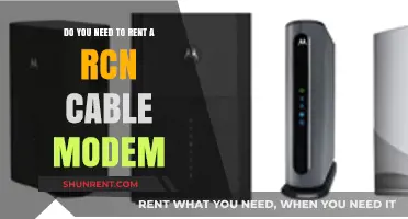 Renting a RCN Cable Modem: Is It Necessary?
