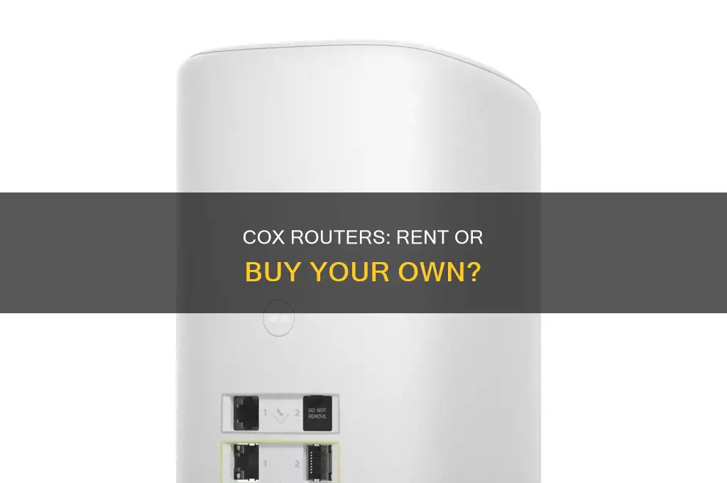 do you need to rent a router from cox