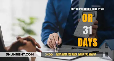 How to Calculate Rent: 30 or 31 Days?
