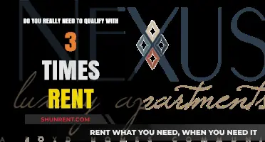 Rent Qualification: Is Three Times Rent Still Necessary?