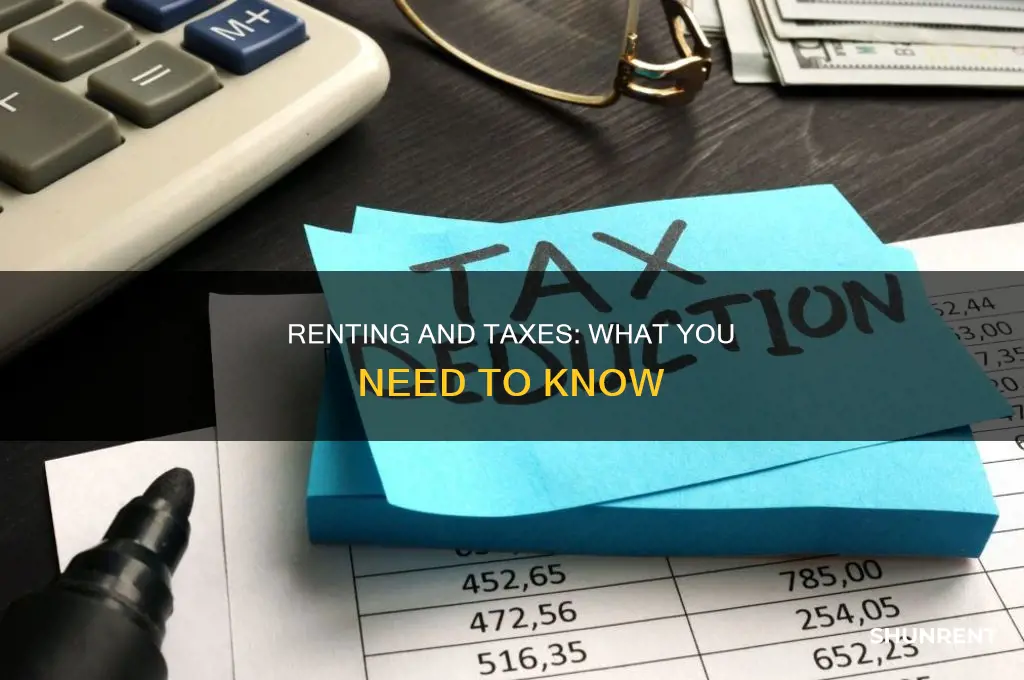 do you receive a tax deduction for renting