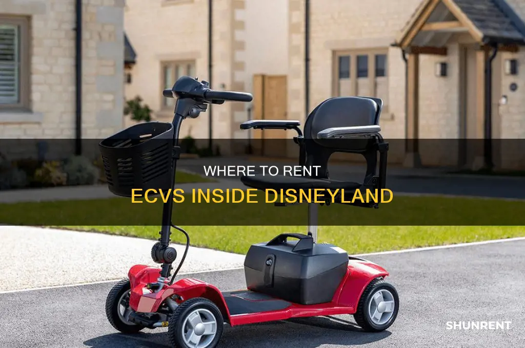 do you rent ecv inside the gates of dineyland