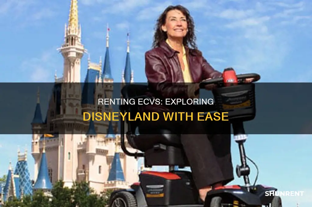 do you rent ecv inside the gates of disneyland