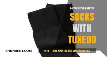 Returning Rented Tuxedo Socks: Etiquette, Hygiene, and Rental Policies Explained