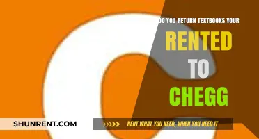 How to Return Your Chegg Textbooks