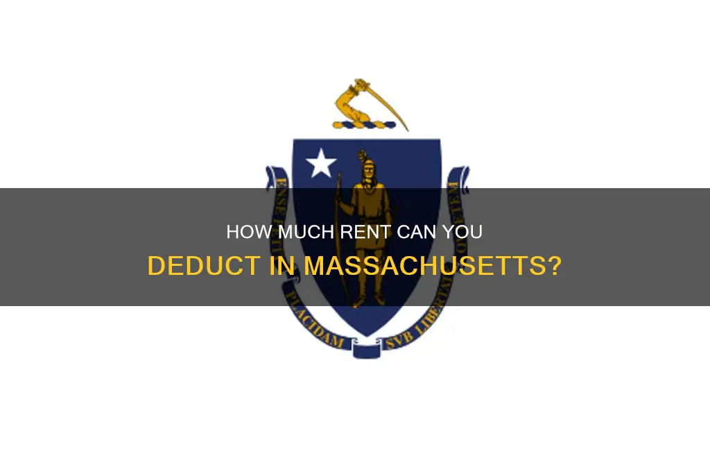 do you still deduct half your rent on massachusetts state