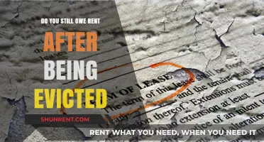 Evicted but Still Owe Rent? What to Do?