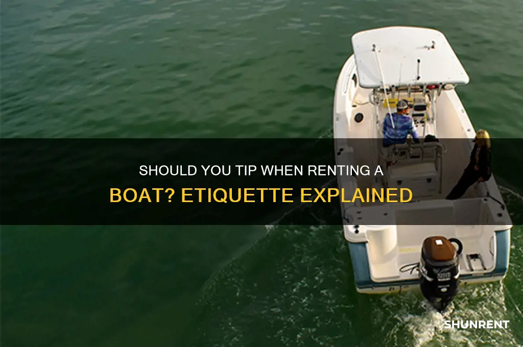 do you tip when renting a boat