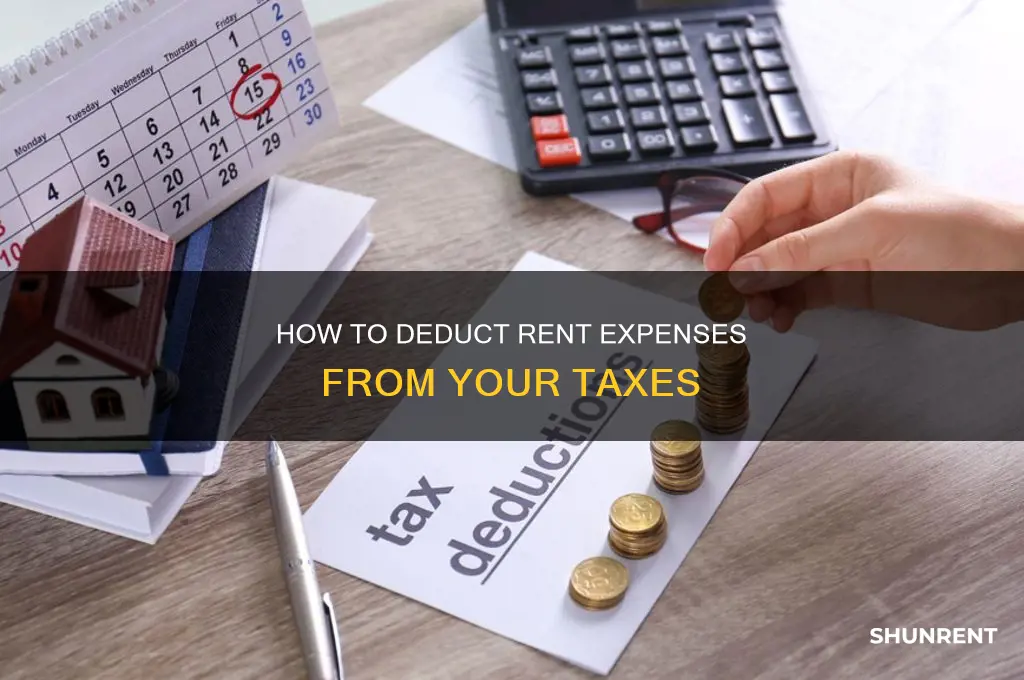 do you tke rent off on your taxes any more