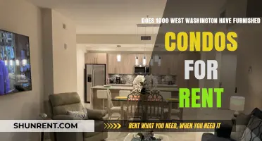 Furnished Condos Available for Rent at 1000 West Washington