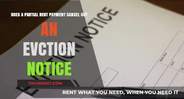 Partial Rent Payments: Can They Stop Evictions?
