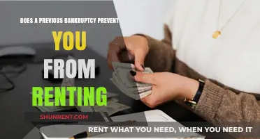 How a Bankruptcy Can Affect Your Rental Plans