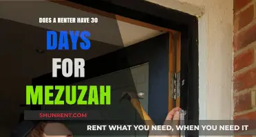 Mezuzah Installation: Renters' Rights and Religious Customs