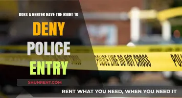 Renter Rights: Can You Deny Police Entry?