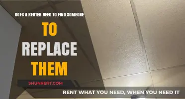 Finding a Replacement: A Renter's Responsibility?