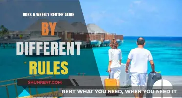 Renting Weekly: Different Rules Apply?