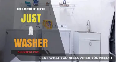 Renting a Washer: Aaron's Appliance Options