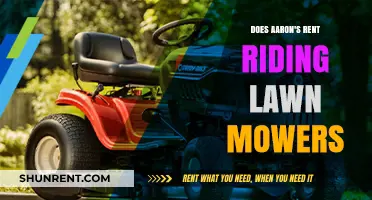 Aaron's Riding Lawn Mower Rentals: Availability, Cost, and Benefits Explained