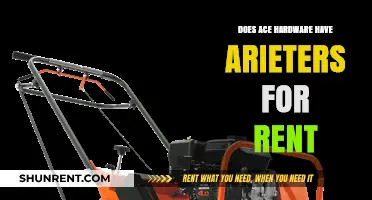 Ace Hardware Rental Options: Are Aerators Available for Rent?