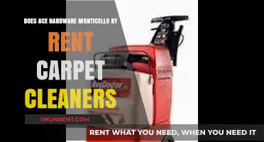 Where to Rent a Carpet Cleaner in Monticello, KY?