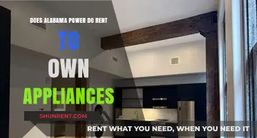 Alabama Power's Rent-to-Own Appliances: What You Need to Know